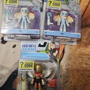 Hide and Seek Kids Toy Set - Gold and Blue